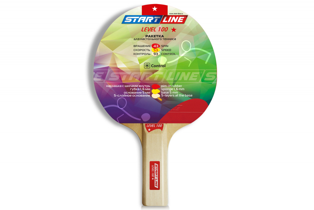Теннисная ракетка Start line Level 100 New (прямая)