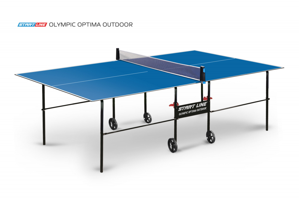 Стол теннисный Start Line Olympic Optima Всепогодный (Синий)