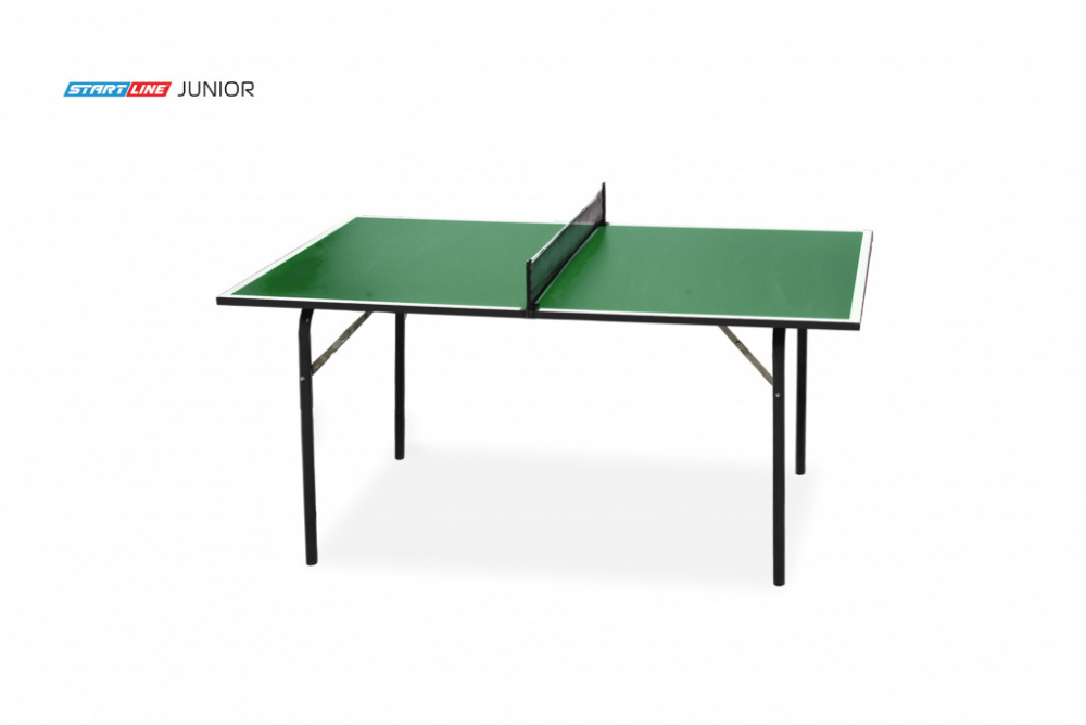 Стол теннисный Start Line Junior Зелёный с сеткой (Зелёный)