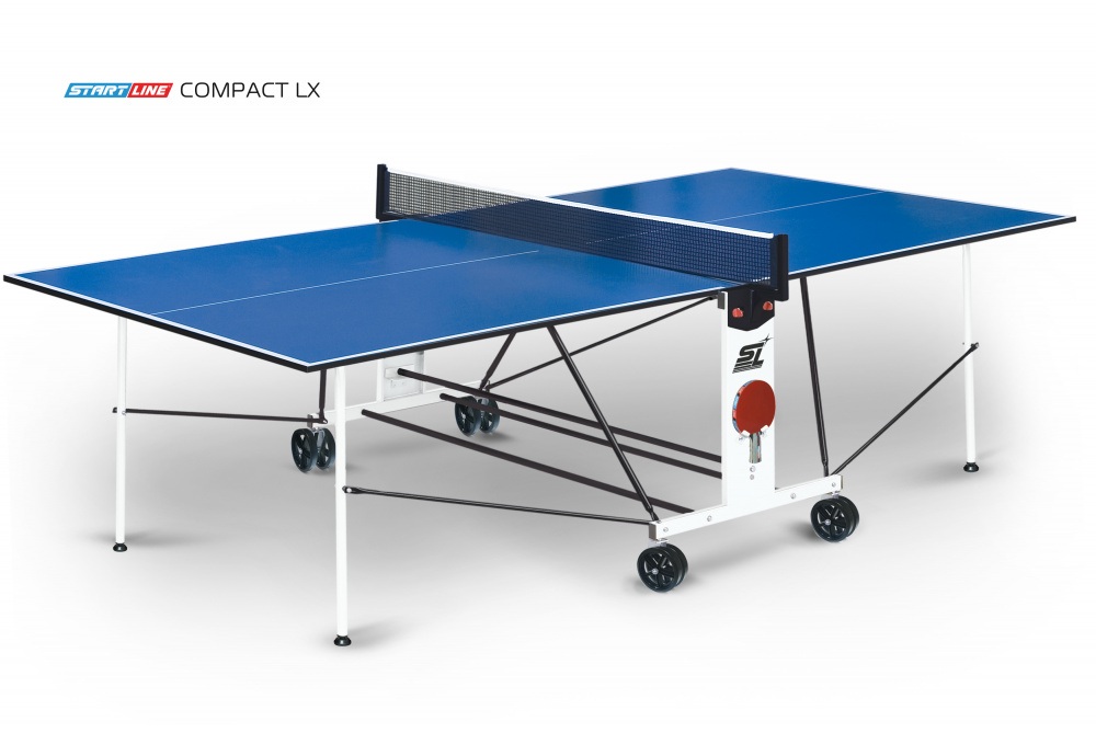 Стол теннисный Start Line Compact LX (Синий)
