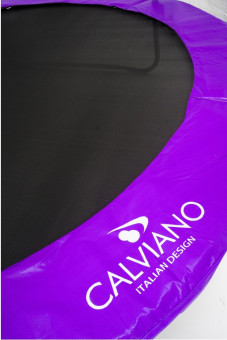Батут Calviano 374 см - 12ft INSIDE (фиолетовый)