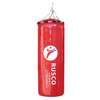 Мешок боксерский RuscoSport, Вес 33 кг. 105см, d35 красный