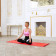 Коврик для фитнеса и йоги DFC Yoga 4мм (красный)