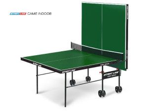 Стол теннисный Start Line Game с сеткой (Зелёный)