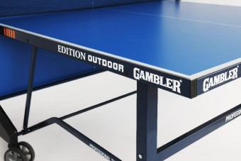 Стол теннисный GAMBLER Edition 6 Всепогодный (Синий)