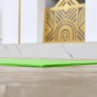 Коврик для фитнеса и йоги DFC Yoga 8мм (зеленый)