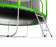 Батут Sport Elite 252 см (8ft) BASIC с лестницей Зеленый