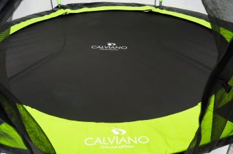 Батут Calviano 312 см - 10ft OUTSIDE MASTER (зеленый)