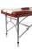 Массажный стол Atlas sport STRONG 3-с алюминиевый 70 см. Усиленный (бургунди-крем)