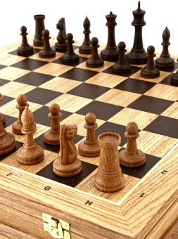 Шахматы Woodgames Стаунтон, дуб