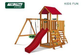 Детский городок Start Line Play KIDS FUN стандарт (red)