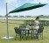 Садовый зонт GardenWay Miami А002-3000 (зеленый)