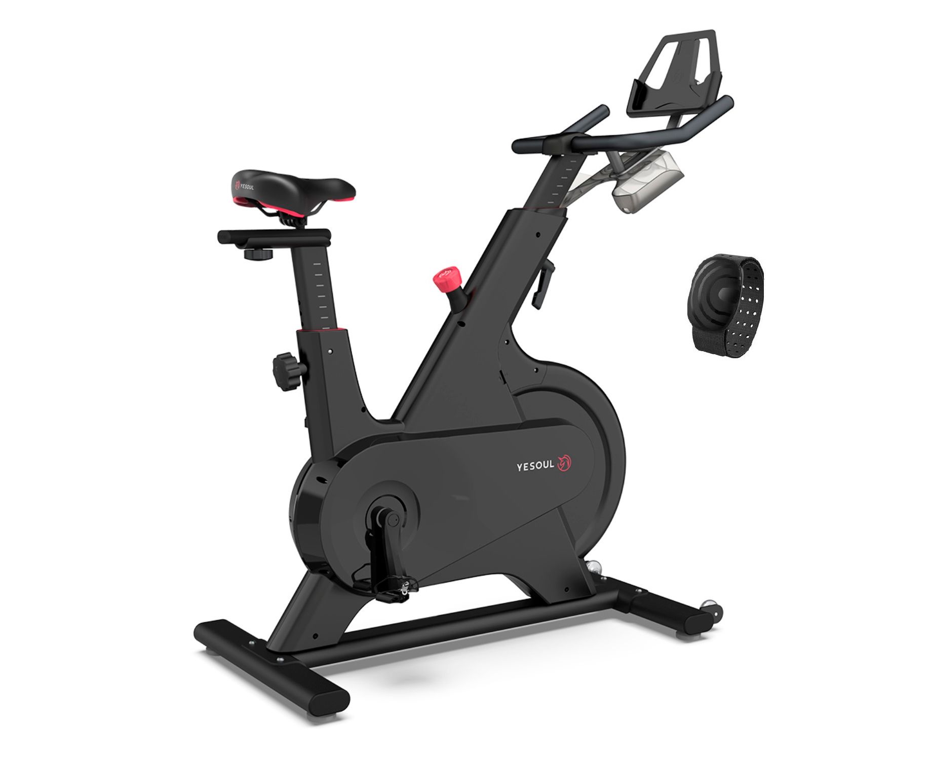 Велотренажер Yesoul Smart M1 с пульсометром (черный)