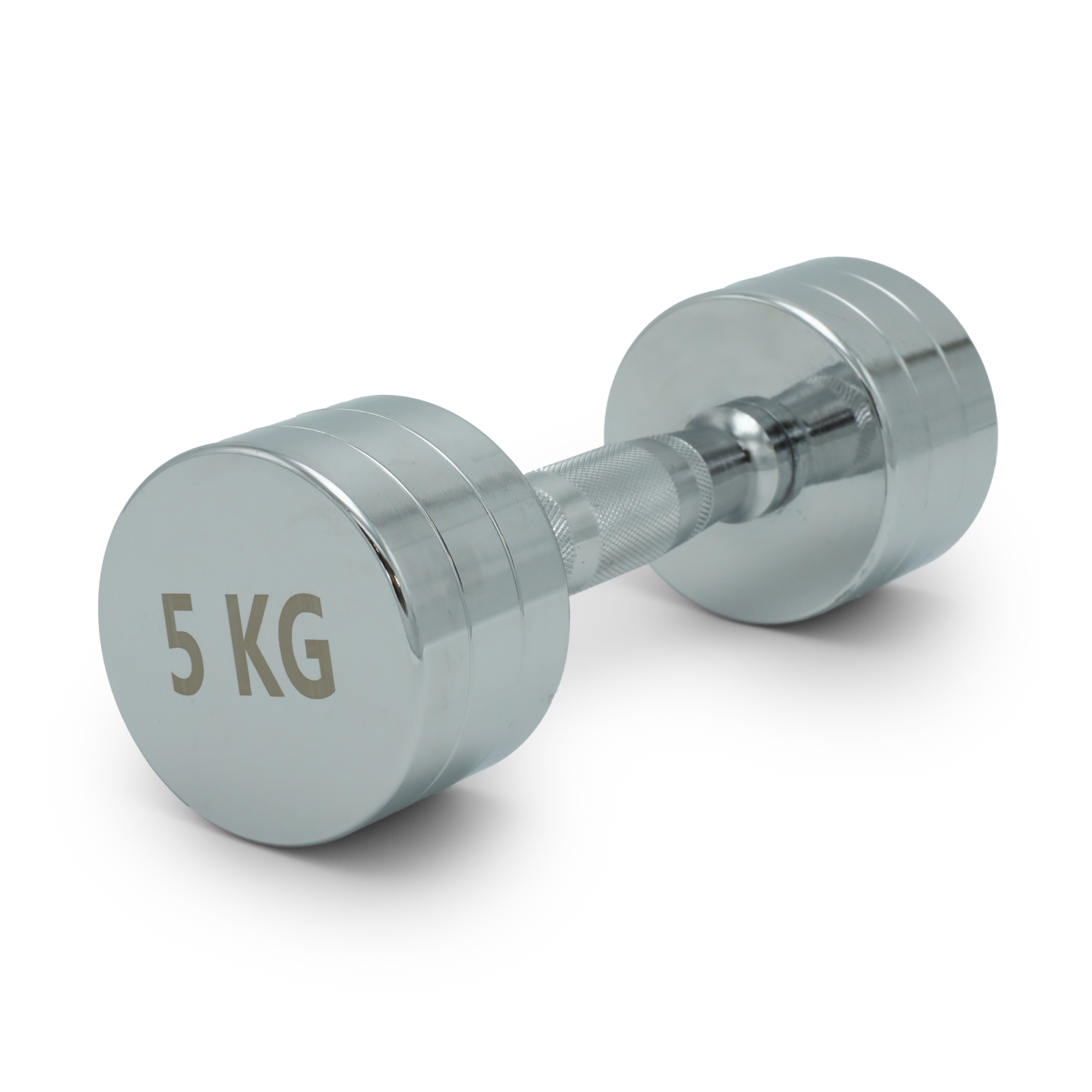 Гантели UNIX Fit PRO круглые, хромированные (5 кг, 2 шт)