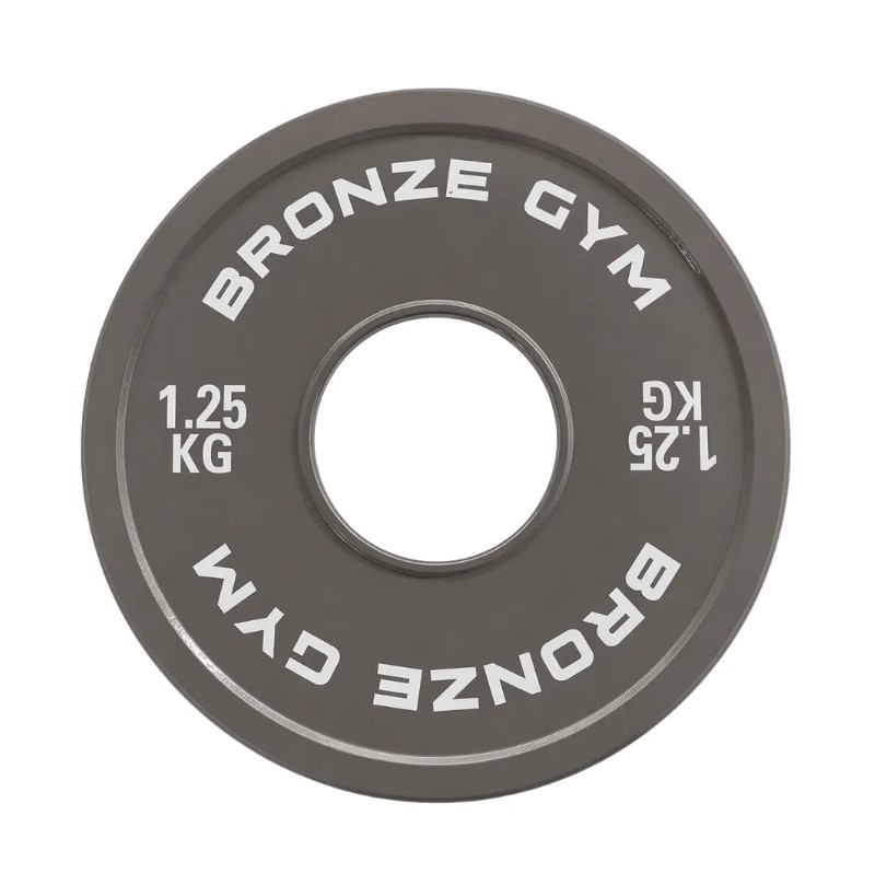 Диск калиброванный BRONZE GYM для пауэрлифтинга (1,25 кг)