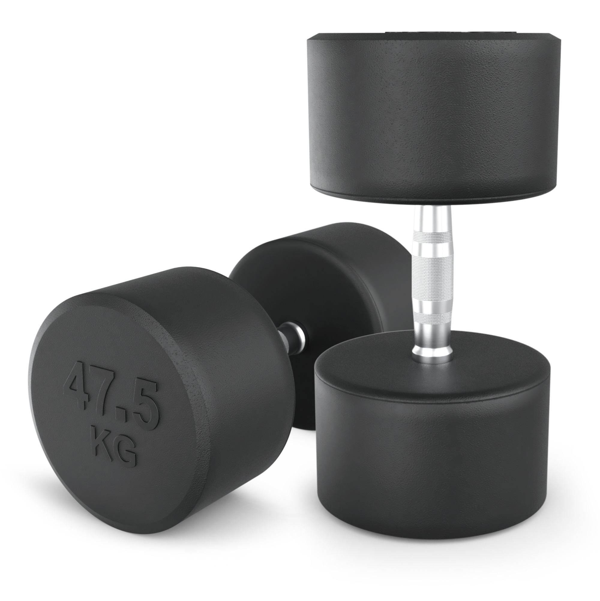Гантели круглые обрезиненные UNIX Fit PRO (47.5 кг, 2 шт)
