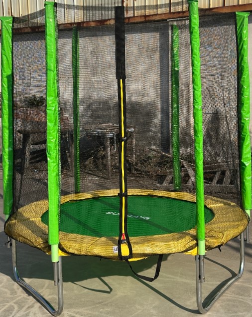 Батут Sundays Favorite 6FT (зеленый, с сеткой)