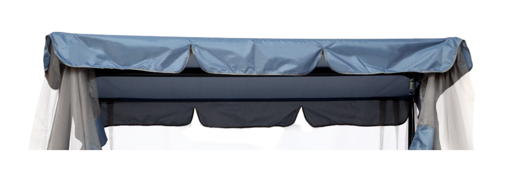 Тент для садовых качелей Sundays Garden Варна-1 противомоскитный с1391 (серый)