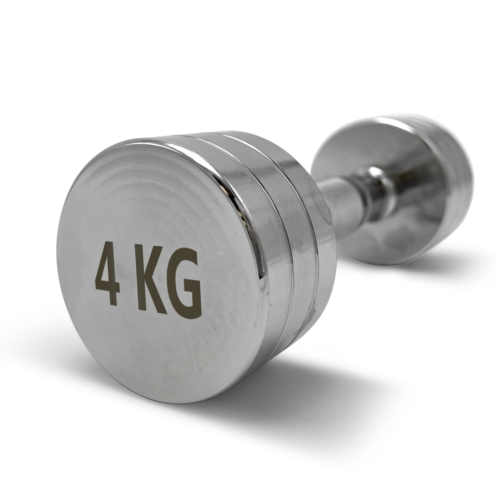 Гантели UNIX Fit PRO круглые, хромированные (4 кг, 2 шт)