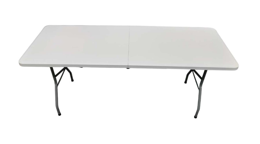 Стол складной Sundays AC-Z180A (180х70х74 см, белый)