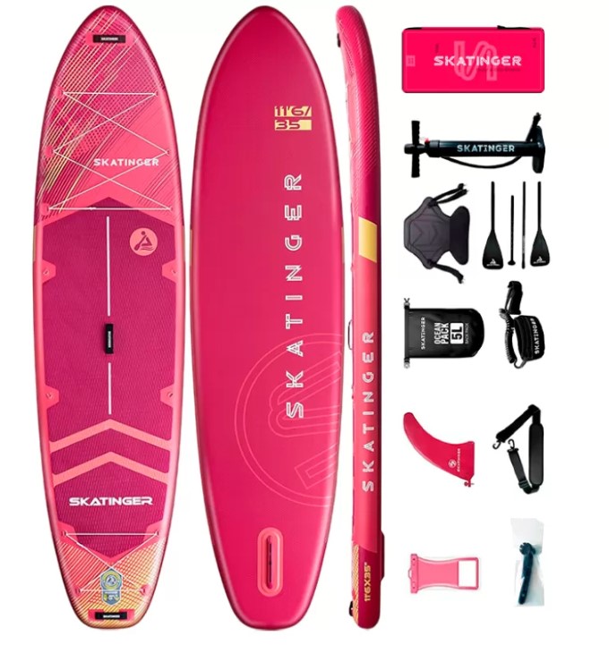Сапборд Skatinger Prana Red