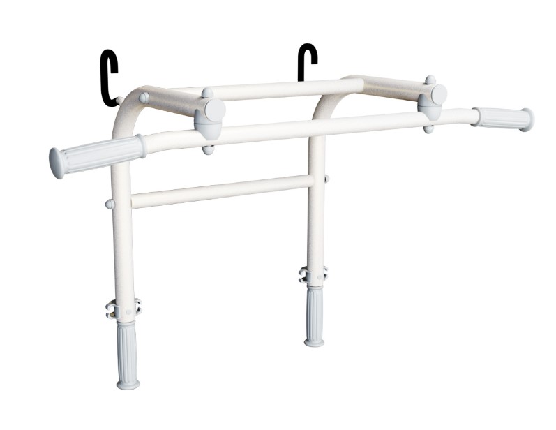 Турник-брусья 2 в 1 Romana Dop1 (6.03.00-20, белый прованс)