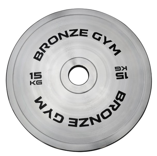 Диск олимпийский BRONZE GYM стальной (15 кг)