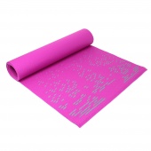 Коврик для йоги ESPADO PVC 173*61*0.3 см, розовый, фуксия(принт) ES2124-2 1/10