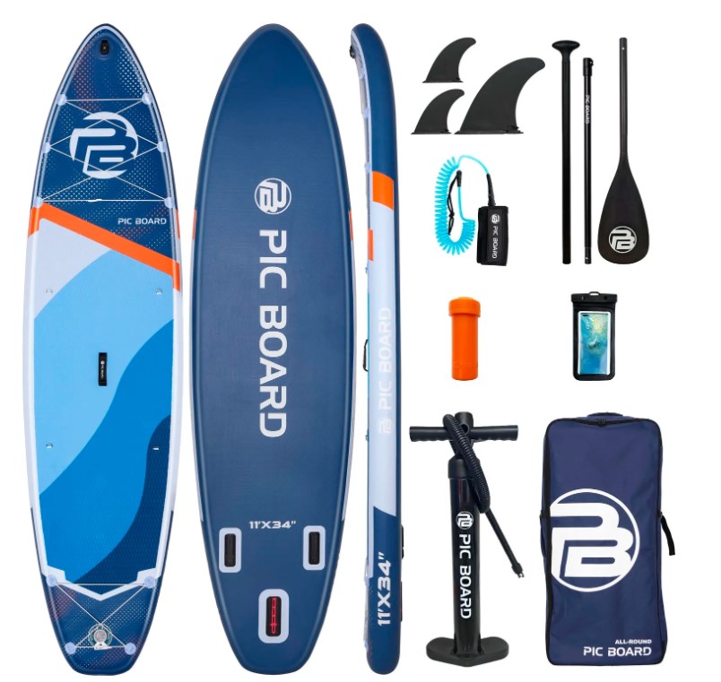 Сапборд Pic Board Water Blue Wave Flow 11