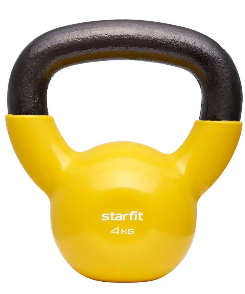 Гиря Starfit DB-401 (4 кг) желтый