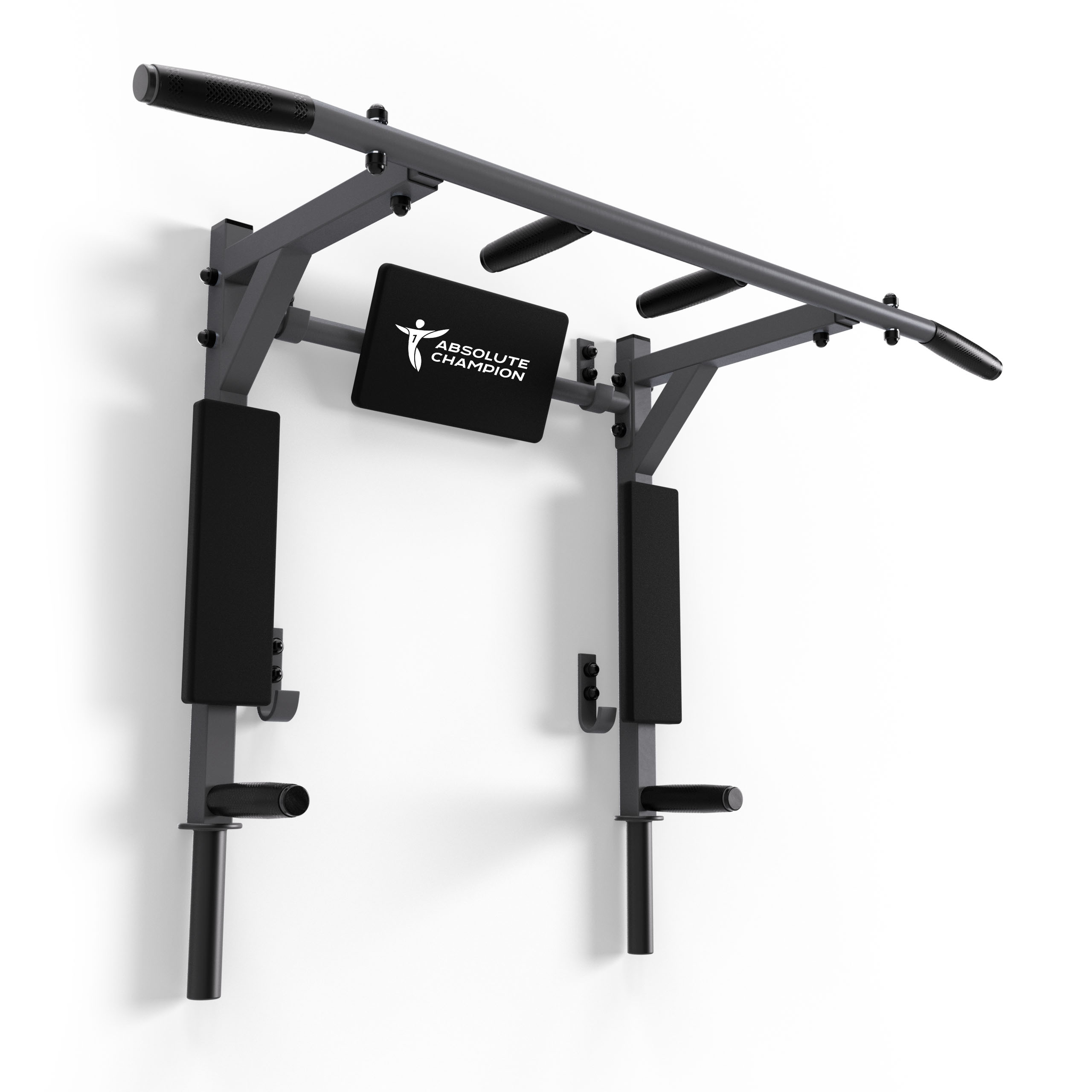 Турник-Брусья 3 в 1 Absolute Champion Атлант с параллельным хватом (черный)