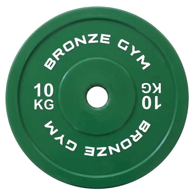 Диск калиброванный BRONZE GYM для пауэрлифтинга (10 кг)
