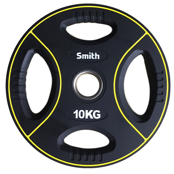 Диск для штанги Smith PUWP12-10 (полиуретановый, 10кг)
