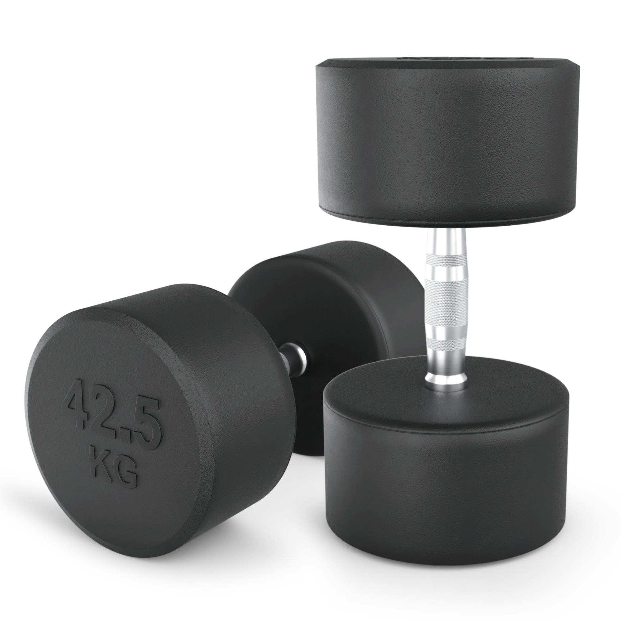 Гантели круглые обрезиненные UNIX Fit PRO (42.5 кг, 2 шт)