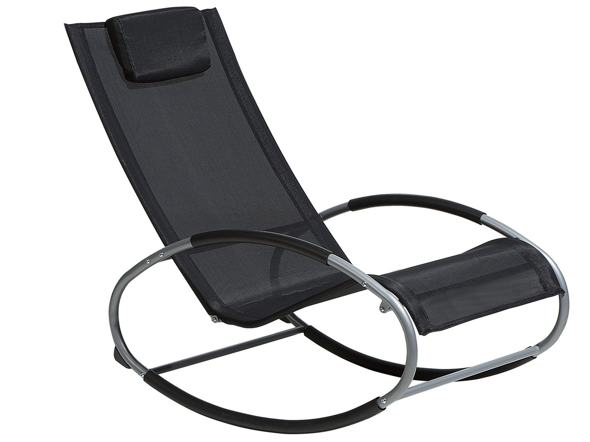 Кресло-качалка Garden Way Vuitton (черный)