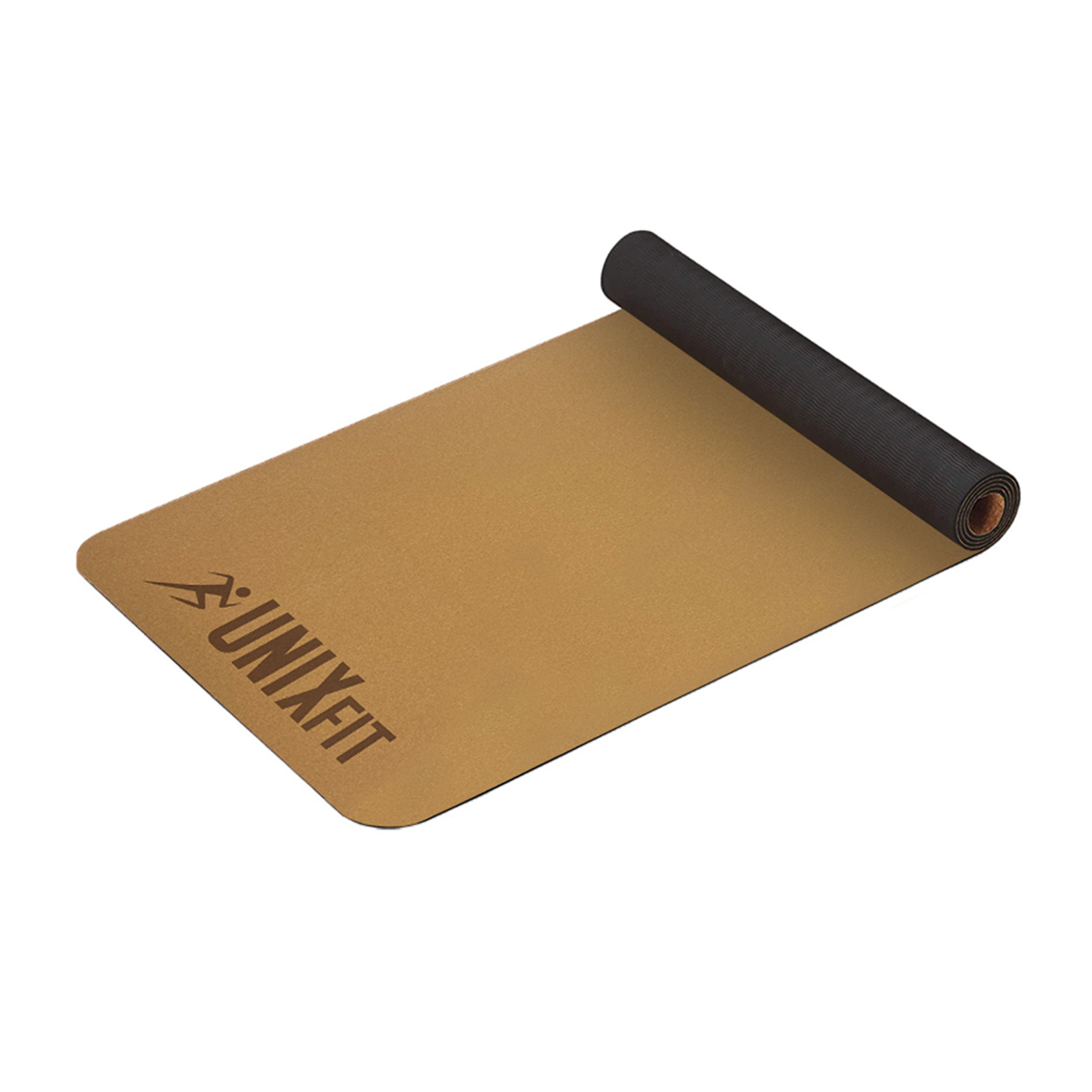 Коврик для йоги и фитнеса UNIX Fit (пробковый, 183 х 61 х 0,5 см)