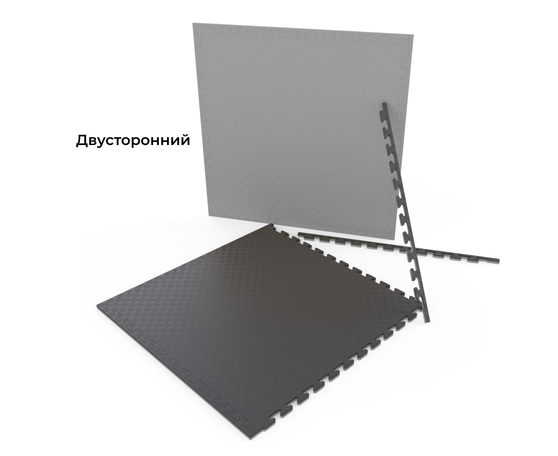 Будо-мат DFC 100 x 100 см, 20 мм EVA (серый)