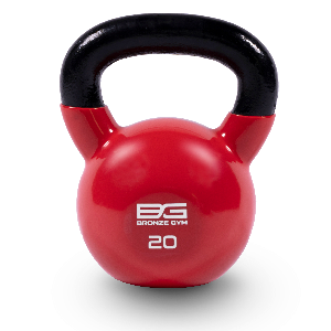 Гиря BRONZE GYM в виниловой оболочке 20 кг
