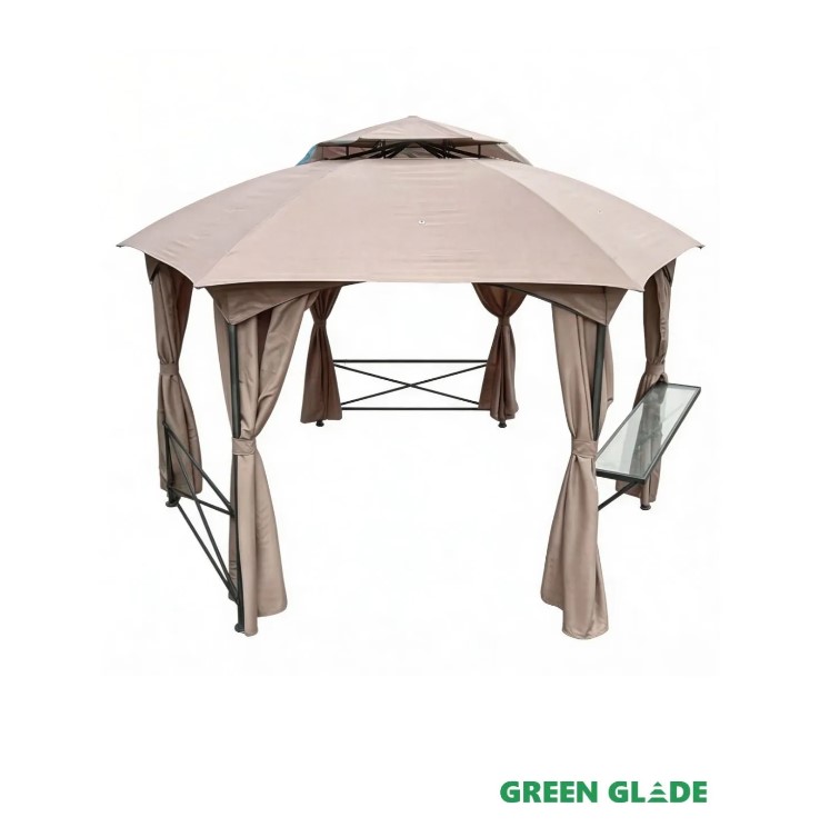 Шатер-беседка Green Glade 72404 3х3х2,65м