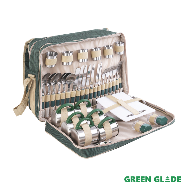 Набор для пикника Green Glade Т3653 18л (42 предмета)