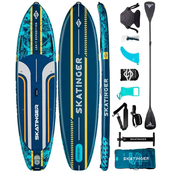 Сапборд Skatinger Leafy Expedition Blue