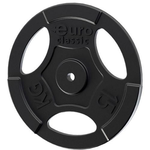 Диск для штанги Euro Classic d26мм (15кг)