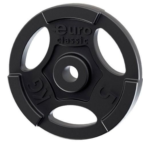 Диск для штанги Euro Classic d26мм (5кг)