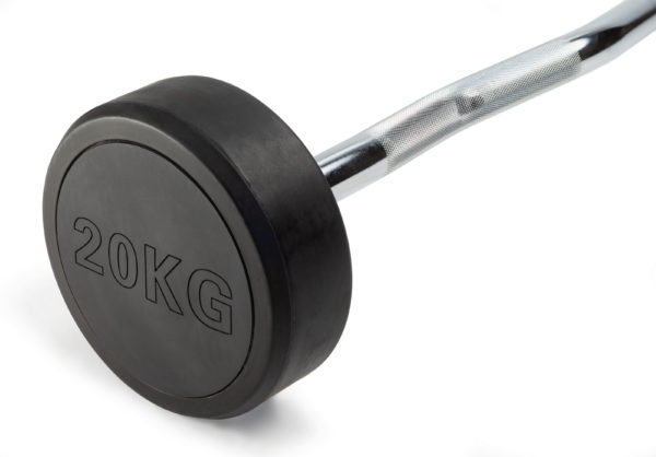 Штанга неразборная с изогнутым грифом VictoryFit VF-DX5200 (20 кг)