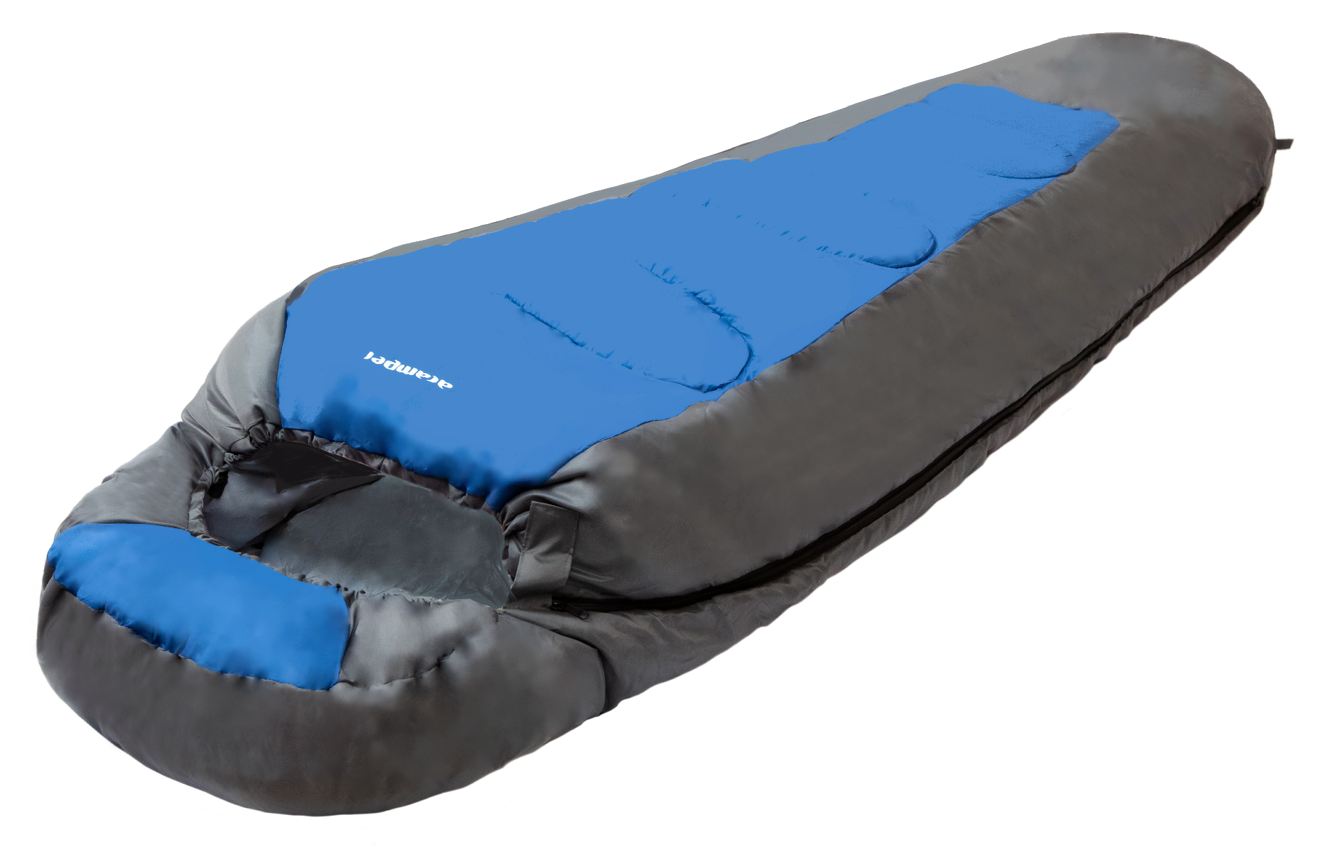 Спальный мешок ACAMPER BERGEN 300г/м2 (gray-blue)
