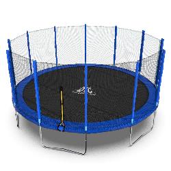 Батут DFC Trampoline Fitness с сеткой 16FT-TR-B