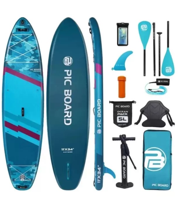 Сапборд Pic Board Camouflage Blue