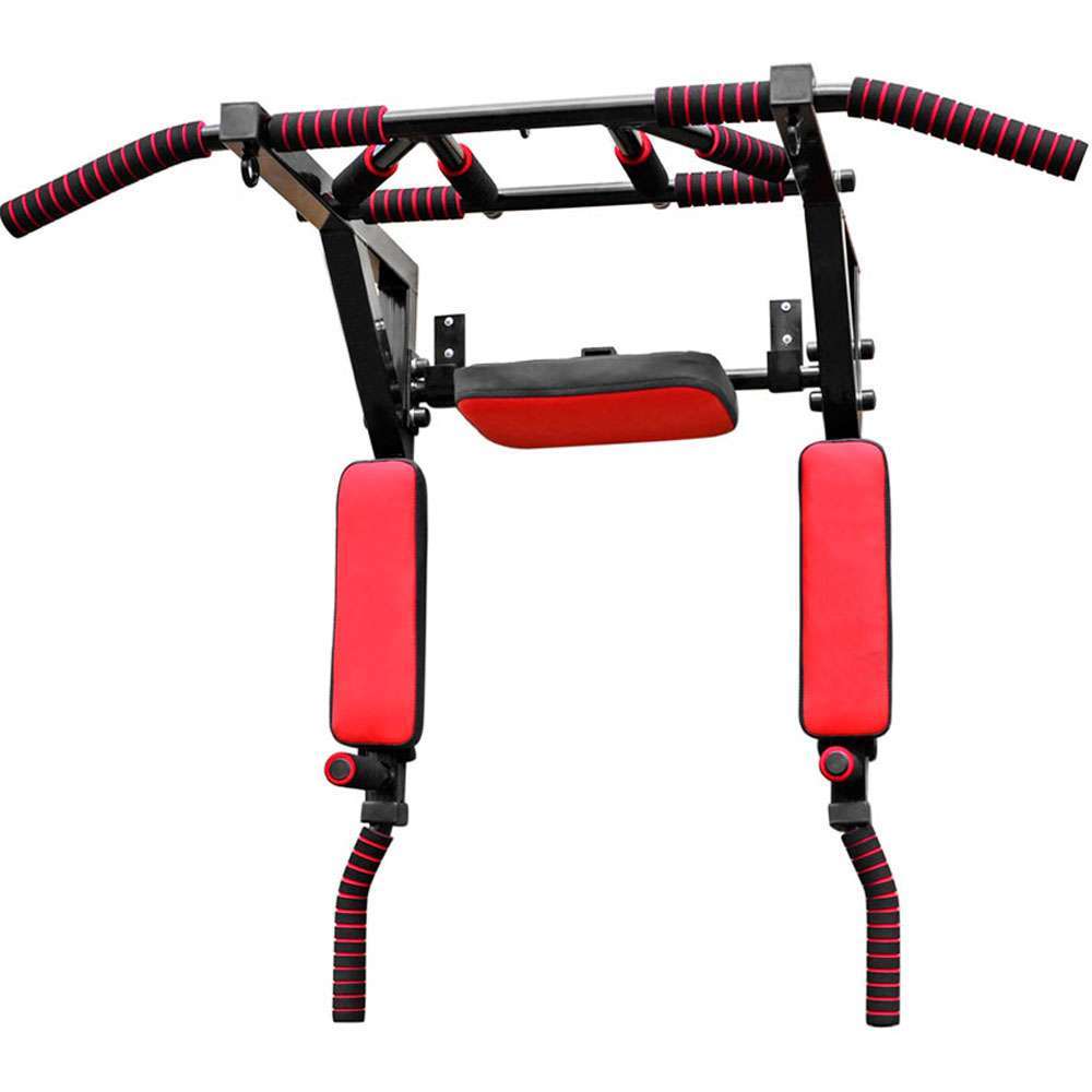 Турник мультихват Lite Plus Central Sport (черно-красный.)