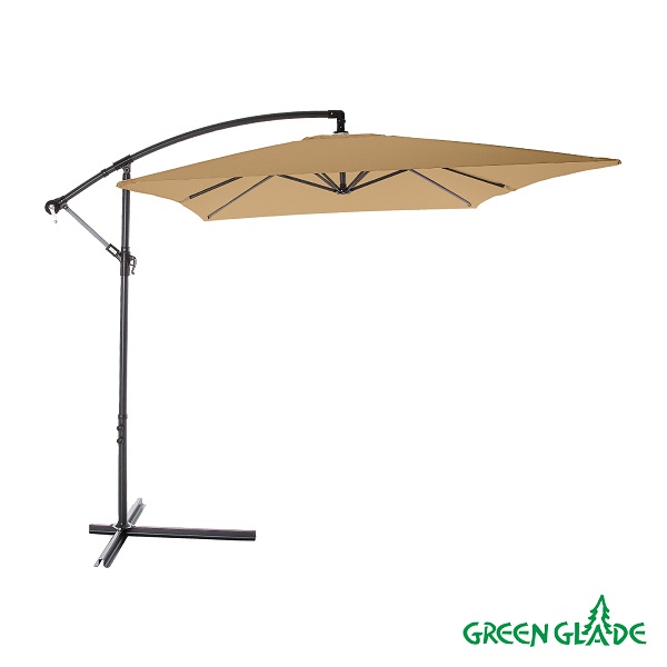 Зонт Green Glade 6403 светло-коричневый