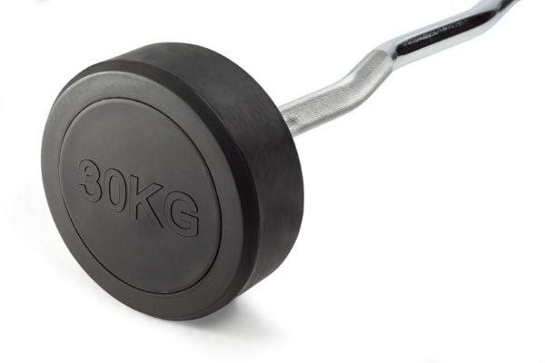 Штанга неразборная с изогнутым грифом VictoryFit VF-DX5300 (30 кг)
